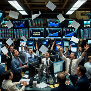 Intel INTC stock offering trading floor chaos