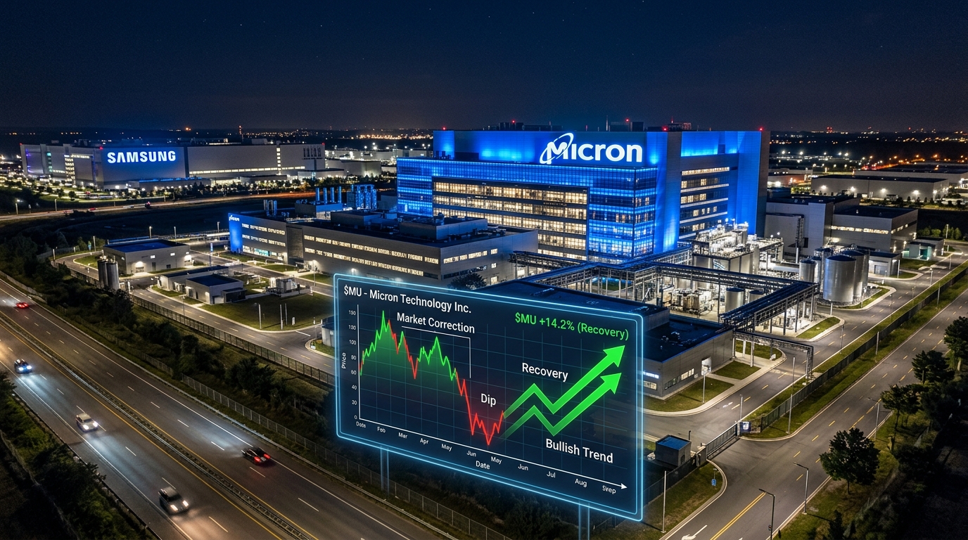 Micron MU stock Samsung memory selloff