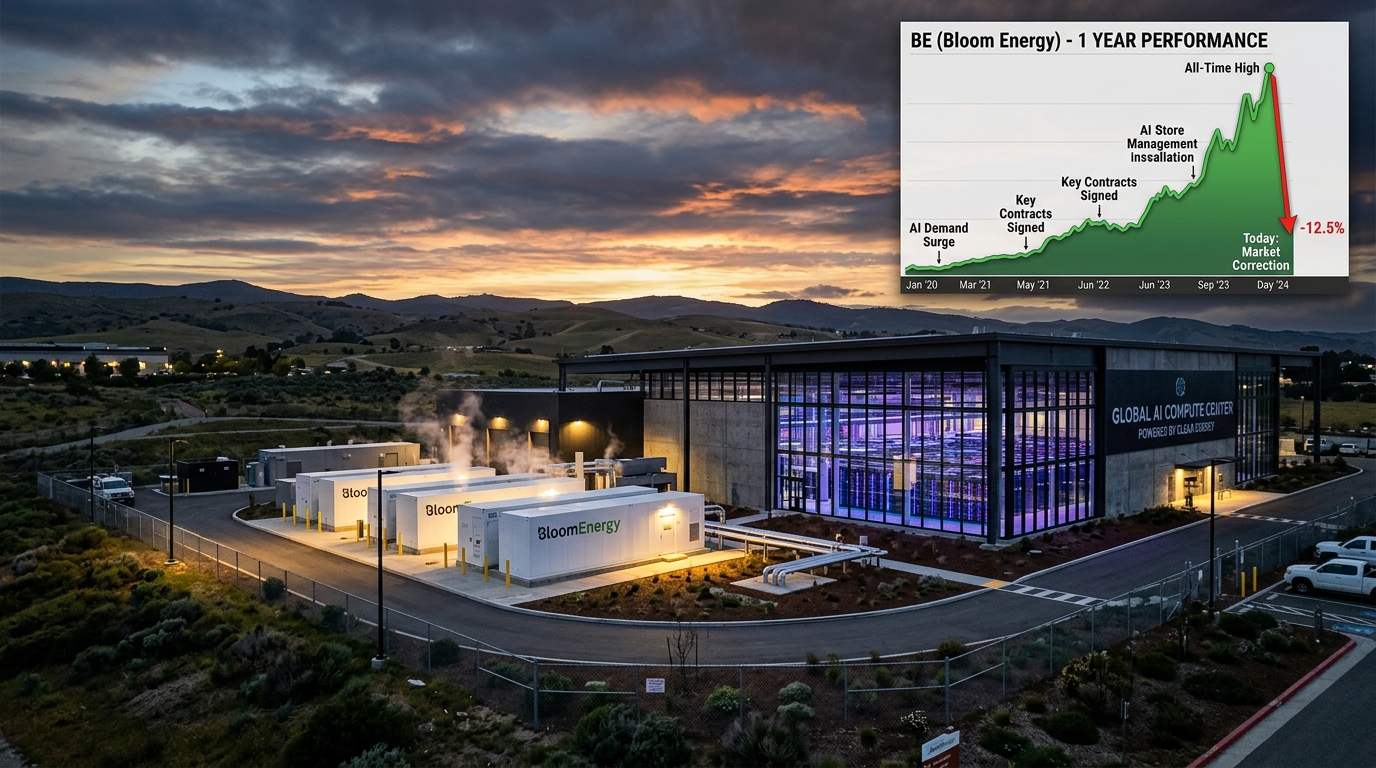 Bloom Energy BE stock Brookfield AI deal