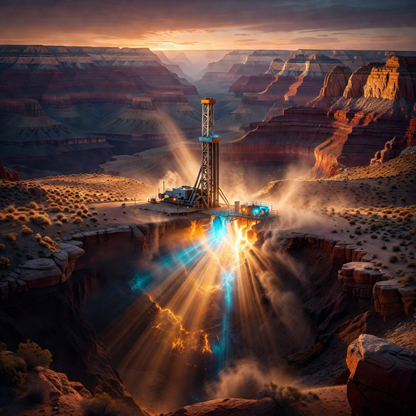 Earth's biggest energy source near the Grand Canyon
