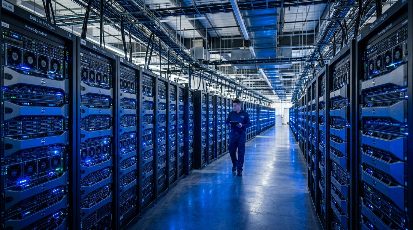 Dell Technologies AI server data center
