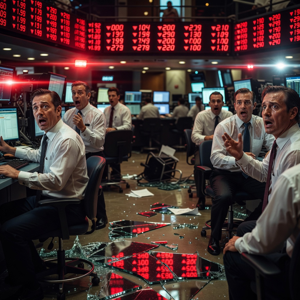 IBM stock crash