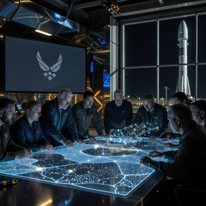 Rocket Lab RKLB Space Force Flatellite constellation war room